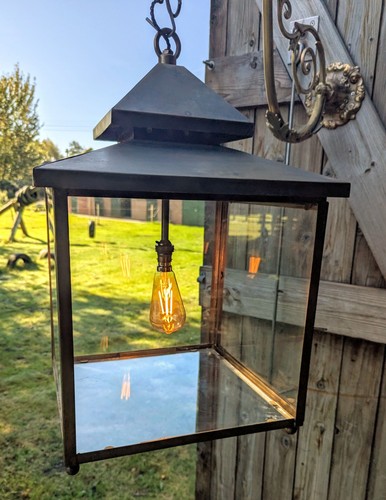 Contemporary brass porch - brass,