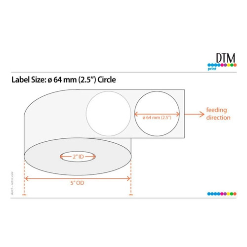 Roll 800 inch circle - of,