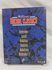 Vintage Williams Arcade Classics PC Big Box - Complete