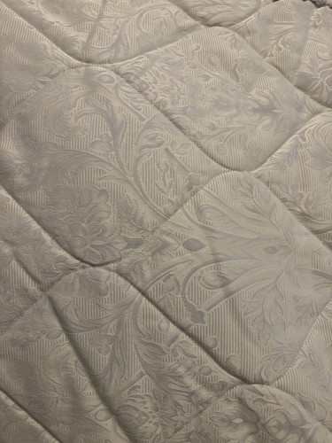 Dorma quilted bedspread mauve - bedspread,