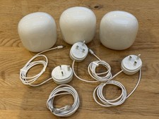 Google Nest WiFi Pro 6E Mesh Router (3 Pack) - Up to 320m² Coverage, Ultra-Fast 