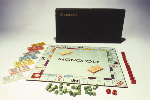 Monopoly boardgame pieces - monopoly,