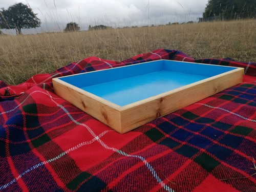Play therapy sand - play, tray