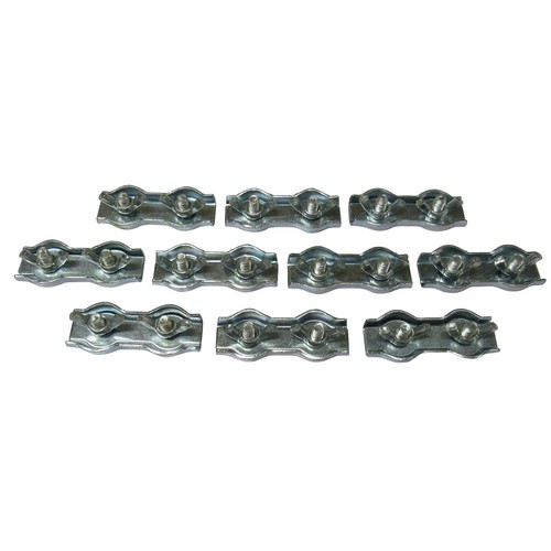 Electric fence rope connectors - electric,