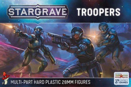 Stargrave troopers sprue - stargrave,