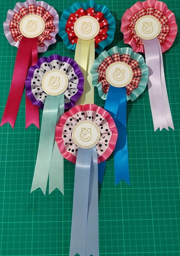 Tier horse head rosettes - 6, 2