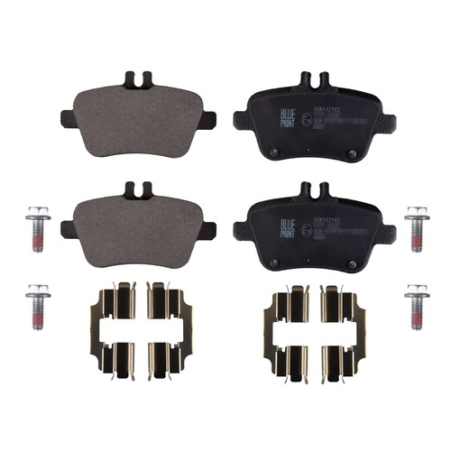 Branded brake pad set rear - branded,