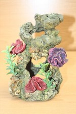 Fish Tank Aquarium Ornament - Artificial Coral & Plants Decoration - Colourful