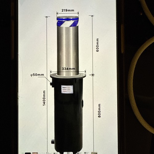 Electric bollards post - electric,