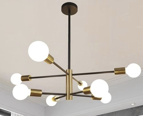 Modern light sputnik - 8-light,