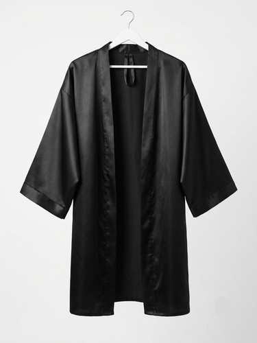 Classic black satin short - classic,