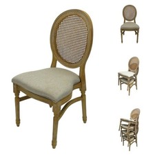 Cane backed louis chairs - backed,