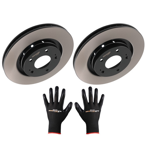 Pair front brake - front, for