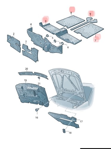 Lupo insulation for - vw,