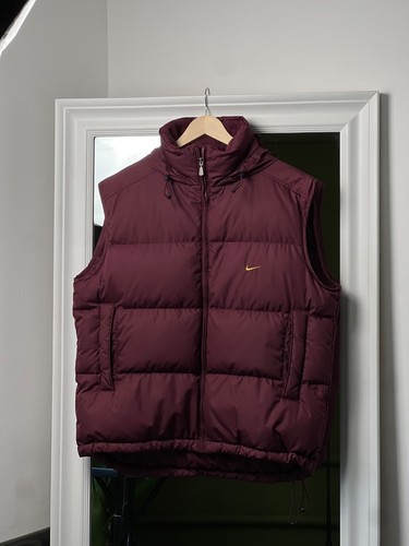 Nike vintage puffer vest - vintage,