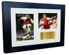 Signed Thierry Henry Arsenal