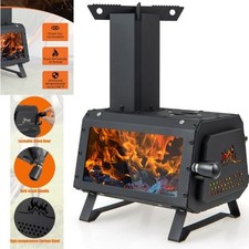 Outdoor Wood Burning Stove Log