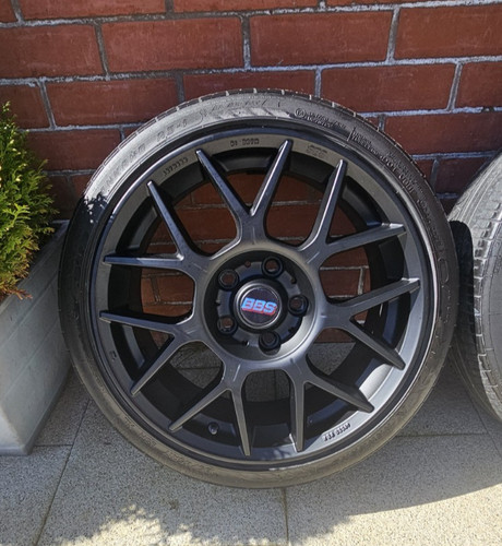 17x7 bbs xr black - bbs,