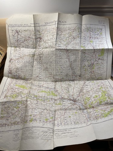 Ordnance survey map salisbury - ordnance,