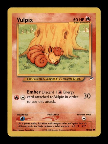 Vulpix 105 neo destiny - vulpix,