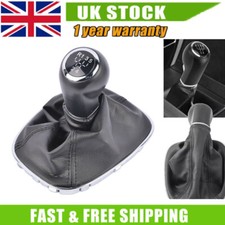 Gear Stick Shift Knob & Gaiter Boot 5 Speed for Vauxhall Corsa E Adam 55496814