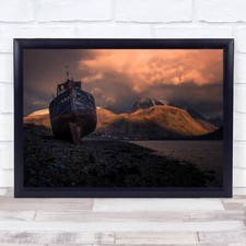 Wrecked Boat Wreck Scotland