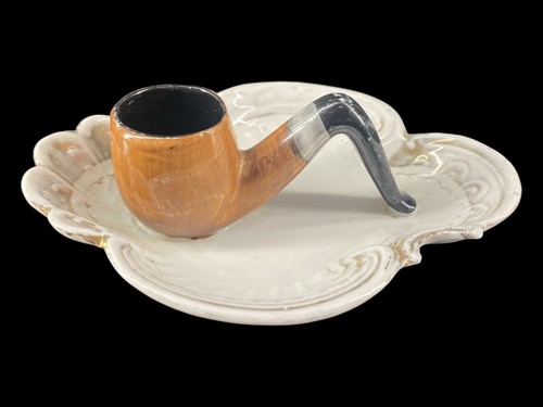 Antique porcelain smoking - porcelain,