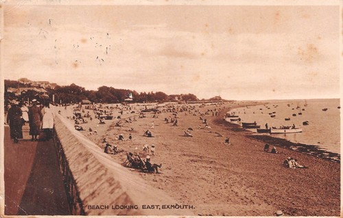 Exmouth beach posted - -,
