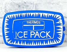 Vintage Retro Thermos Ice Pack Block Freezer Cooler Bag Box - Camper Van #A