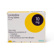 LORATADINE 10MG HAYFEVER & ALLERGY 30,90,120,300,360  TABS 1- 12 X 30 UK GSL.