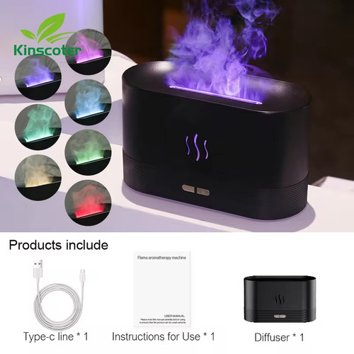 Flame aroma diffuser - flame,