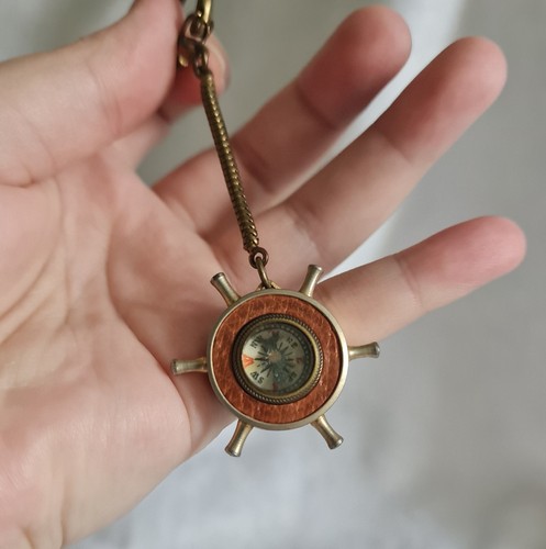 Vintage keyring key chain - keyring,