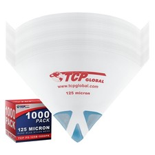 1000 Paint Strainers, Ultra-Fine 125 Micron Mesh Cone Filter Tips, Strain Auto