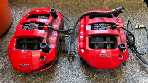 Porsche 996 997 rear red - red, brake