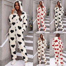 Ladies Teddy Bear Hooded Xmas