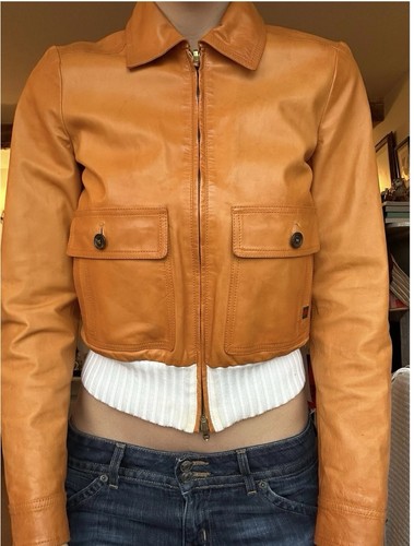 Gucci leather jacket - gucci,