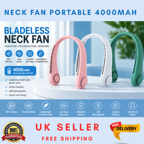 Neck fan hands free - neck,