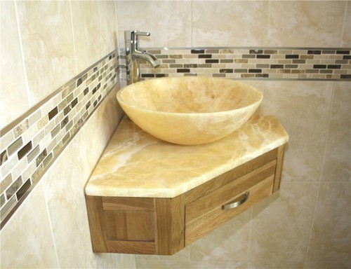 Bathroom vanity unit oak - vanity,