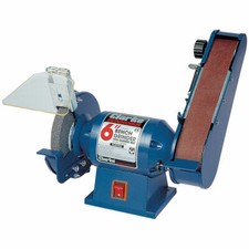 Clarke CBG6SB 6" / 150mm Bench Grinder with Sanding Belt (240W)
