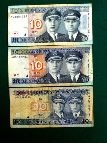 Lithuania litu collection - lithuania,
