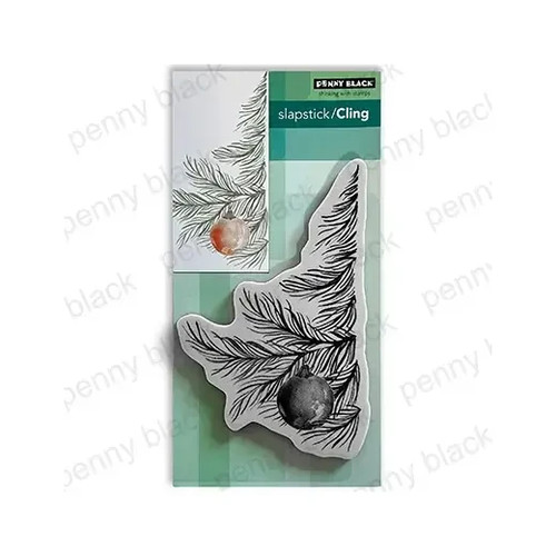 Penny black cling rubber - penny,