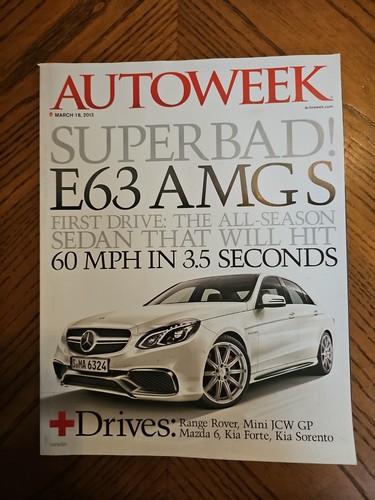 Autoweek magazine march - magazine,