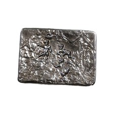 Continental silver rectangular