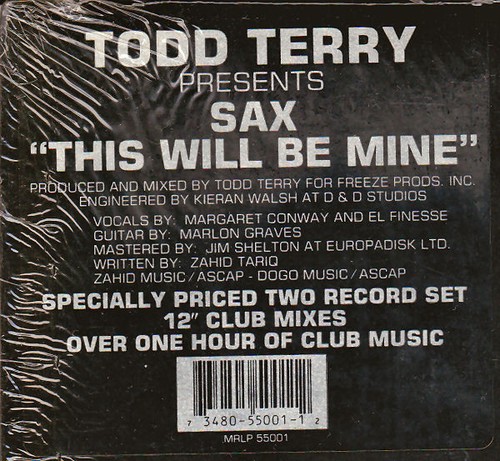 Todd terry presents sax this - sax,