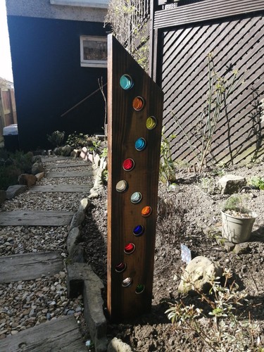 Large stained glass - large, garden