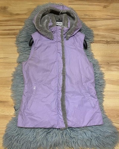 Women escada vest lilac m - escada, /