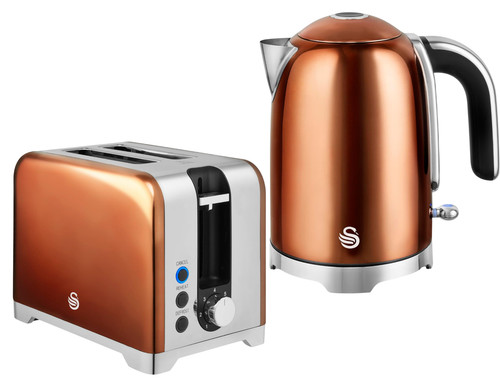 Swan solace copper kettle - swan, &