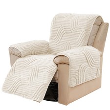 Washable quilted lounge chair
