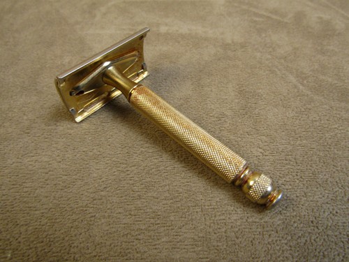 Vintage gillette tech gold - vintage,