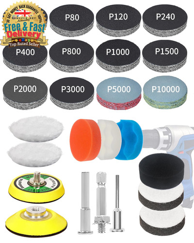 193pcs 50mm sanding discs - 50mm,